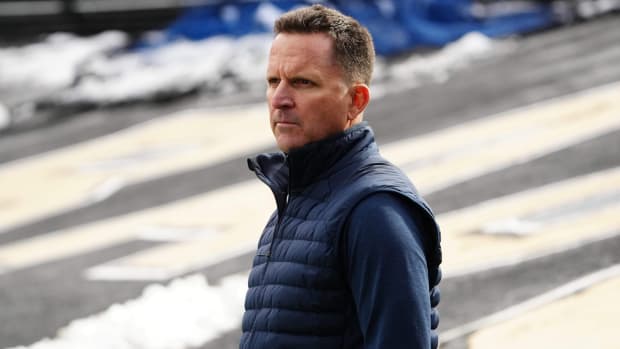 Denver Broncos general manager George Paton before the game between the Oregon Ducks against the Colorado Buffaloes at Folsom Field.